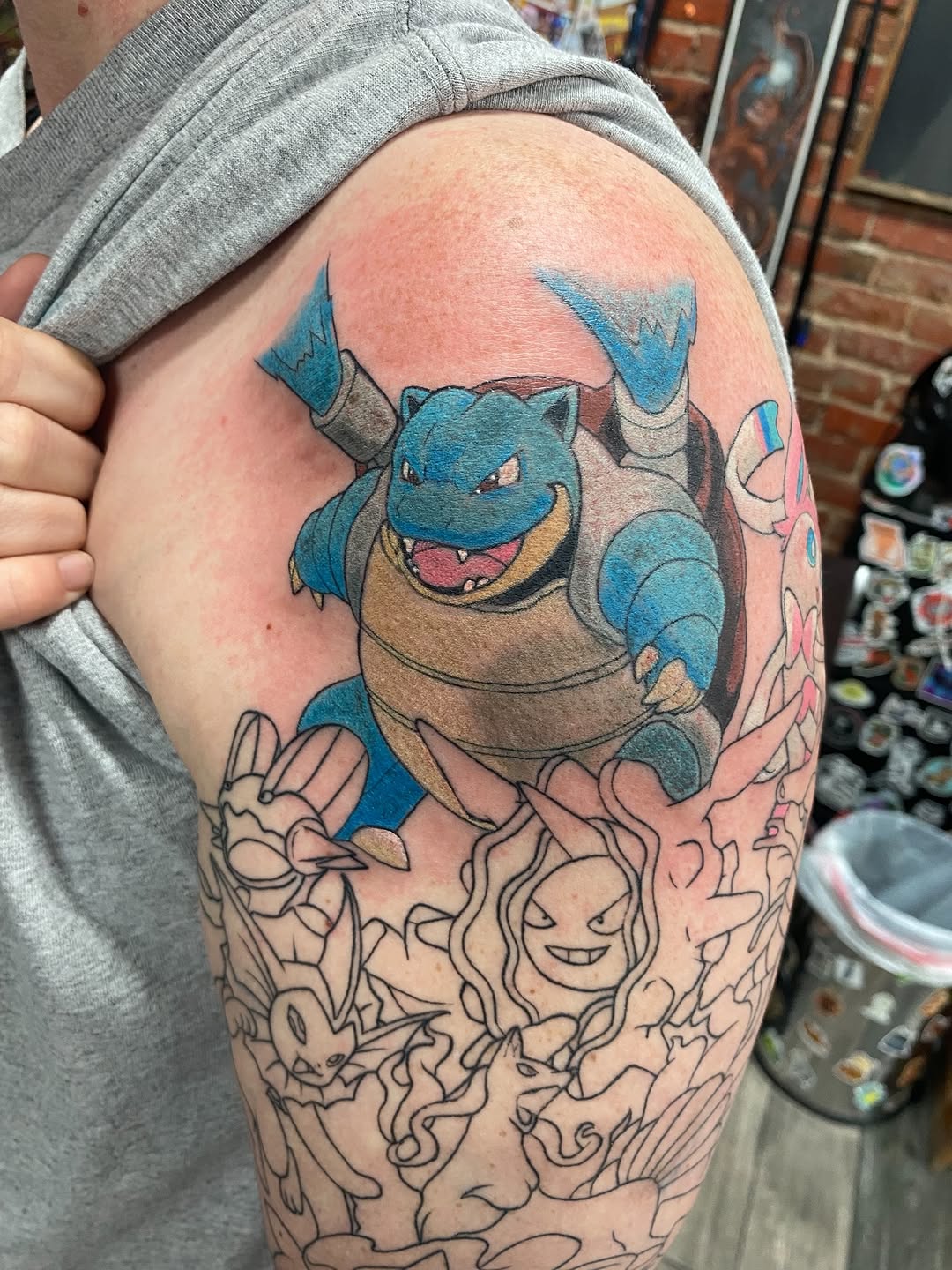 Tattoo by @heidihoodtattoos — anime