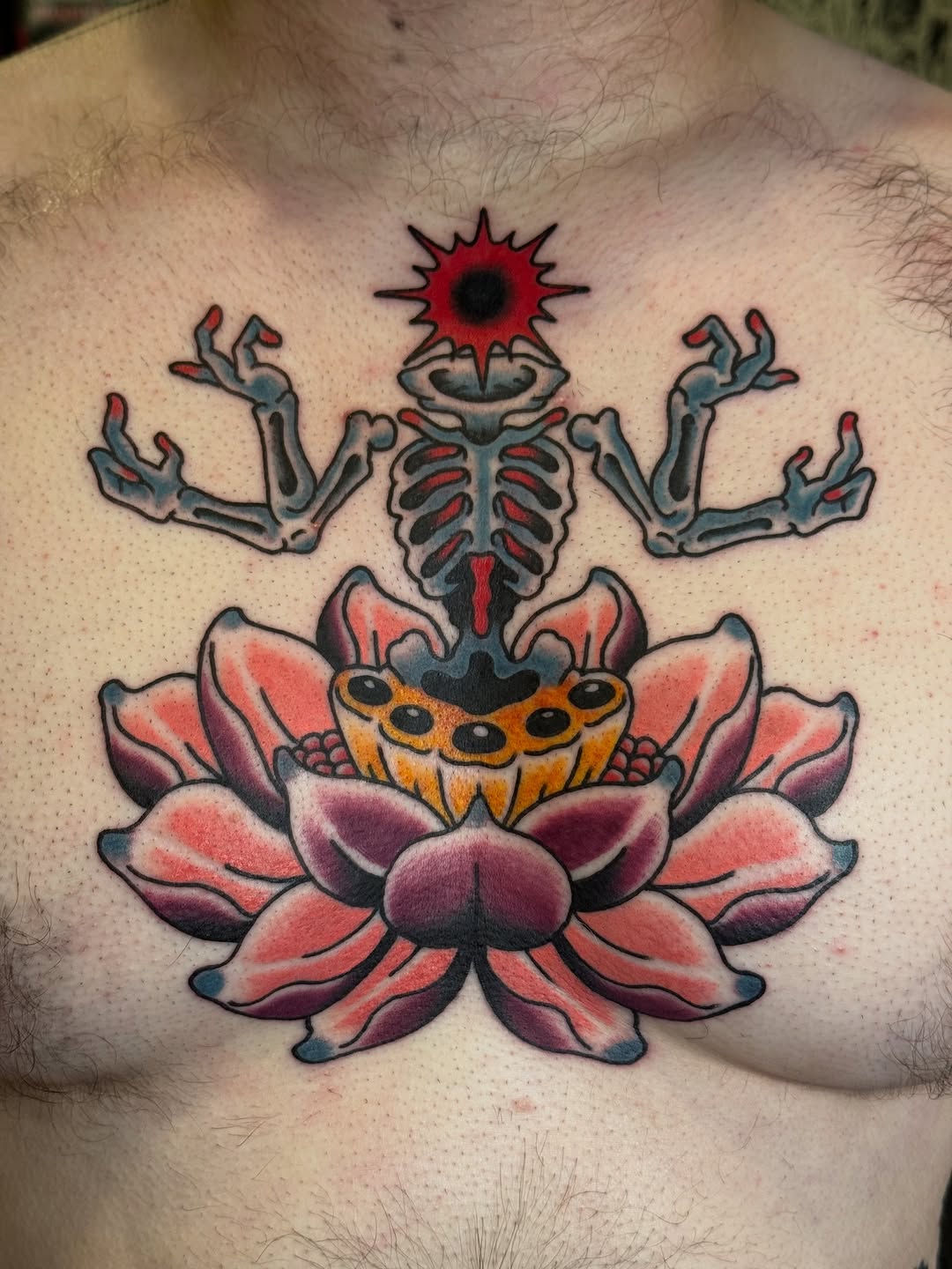 Tattoo by @thepinkmanther — neo_traditional, black_and_grey