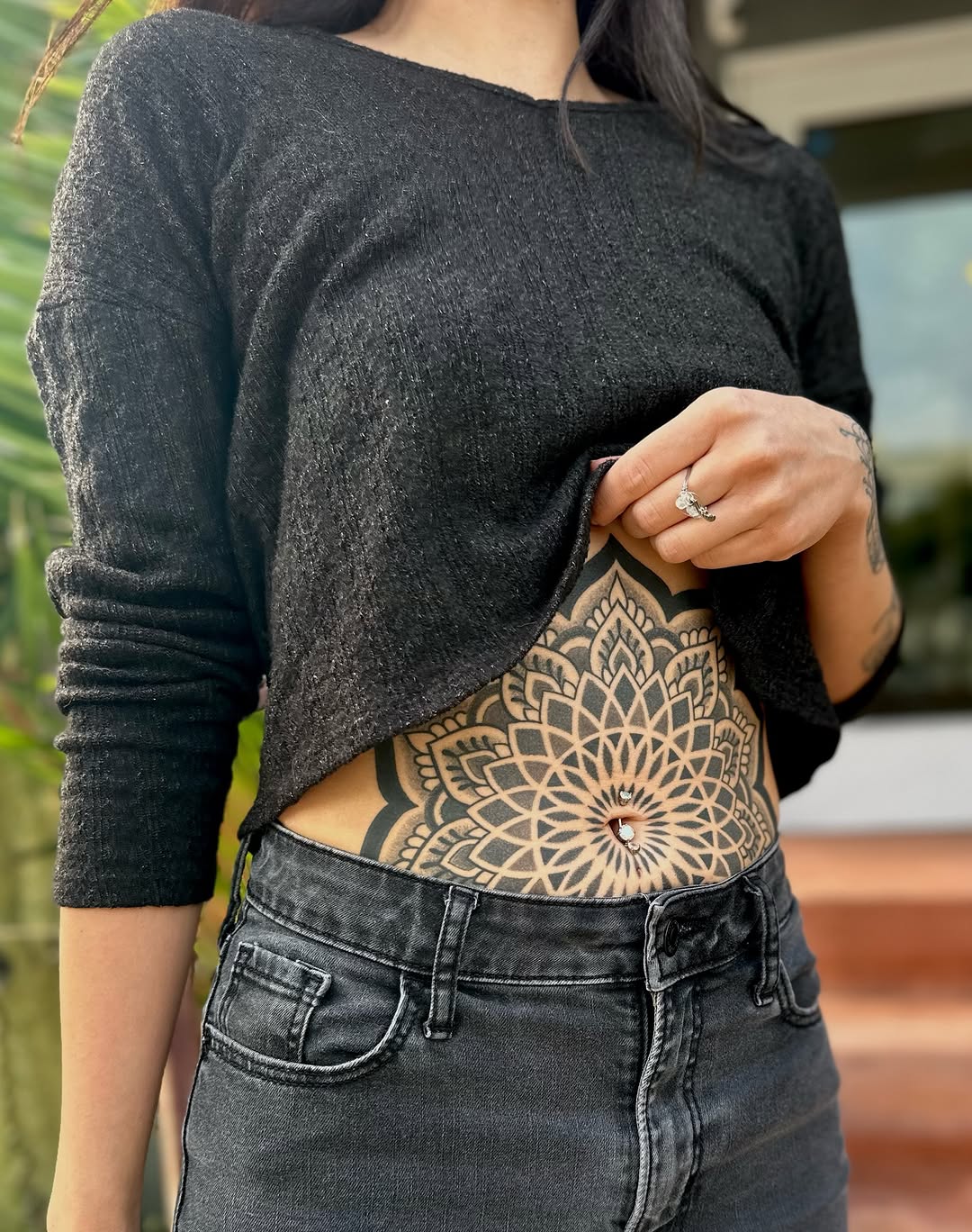 Tattoo by @blackadorn — geometric, black_and_grey