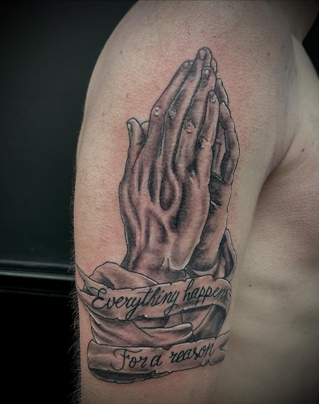 Tattoo by @robymarciano — realism, lettering_script
