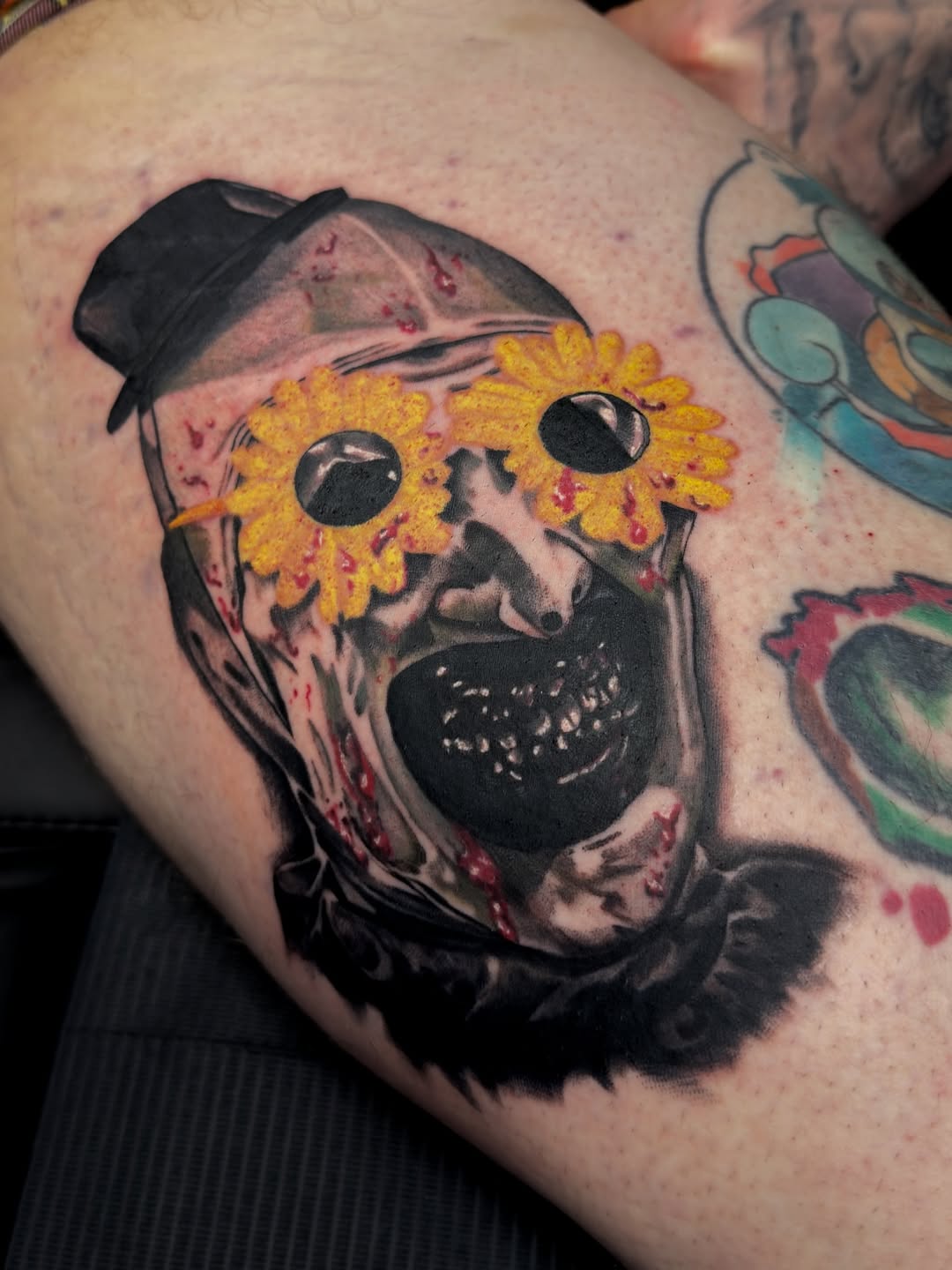 Tattoo by @mspiresinks โ realism, dark_realism