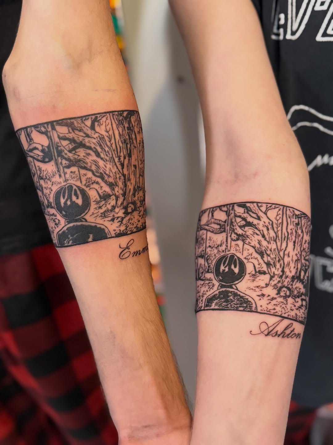 Tattoo by @cody_mooretattoos โ illustrative, black_and_grey