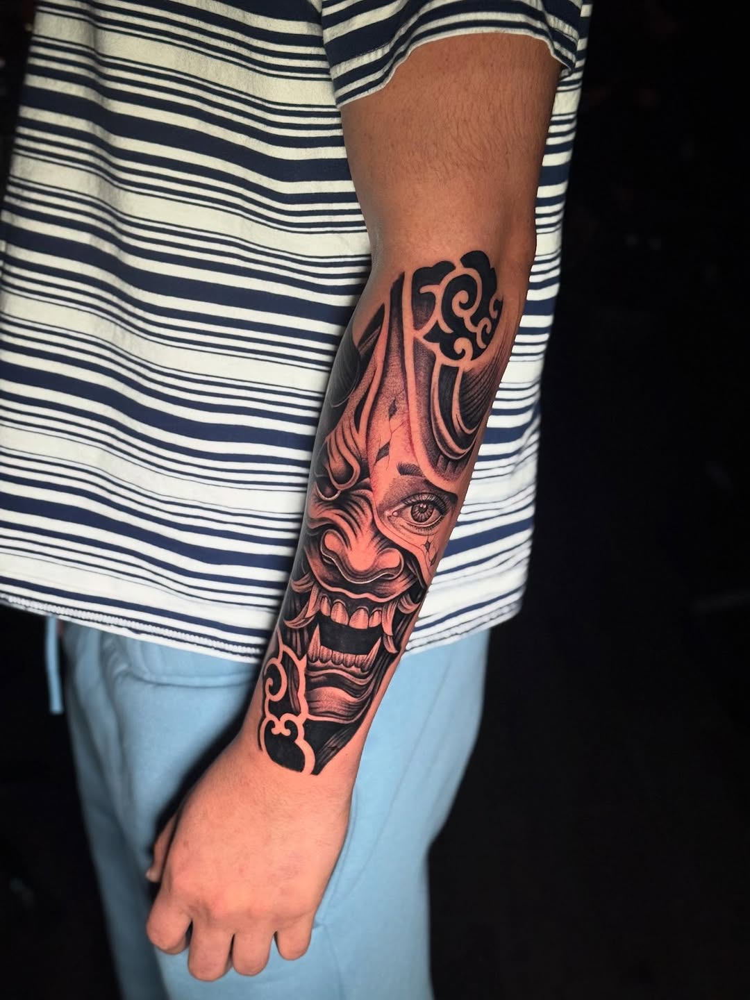 Tattoo by @smarun9tattoo — japanese_irezumi, black_and_grey