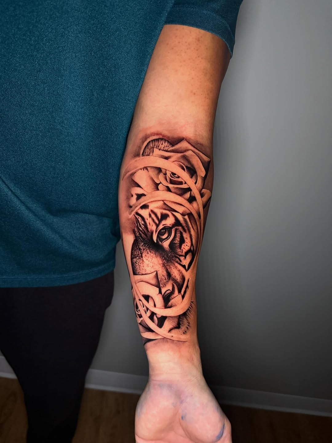 Tattoo by @payasoink402 — realism, black_and_grey