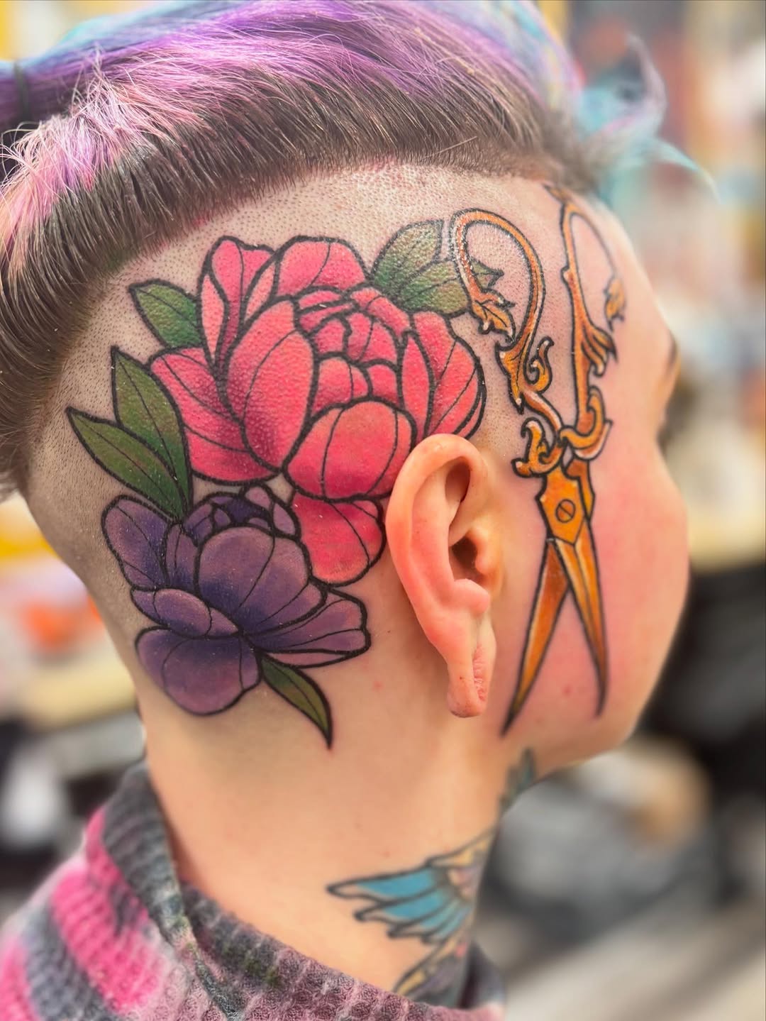 Tattoo by @chainsmokinmeg — neo_traditional, realism