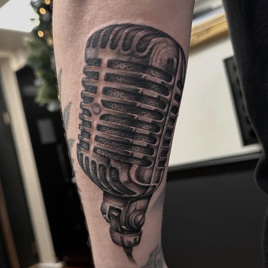 Tattoo by @gracetattoo — realism, black_and_grey