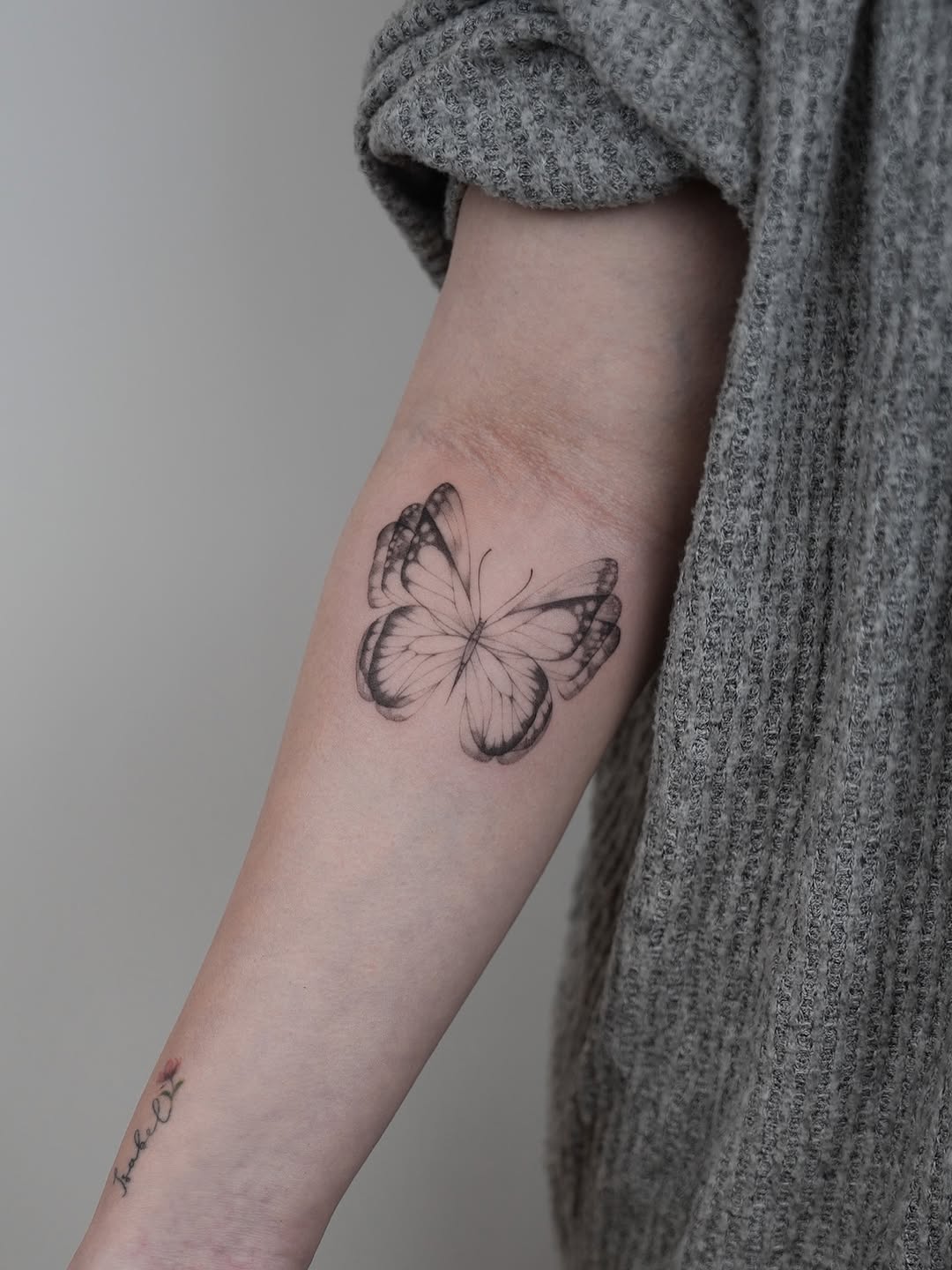 Tattoo by @junh_tattoo β realism, black_and_grey