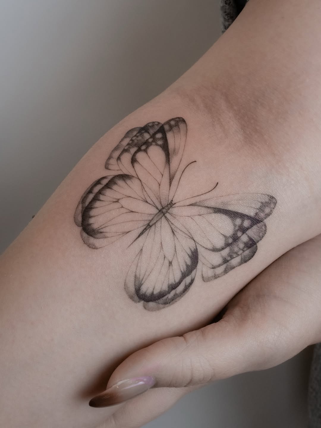 Tattoo by @junh_tattoo β fine_line, black_and_grey