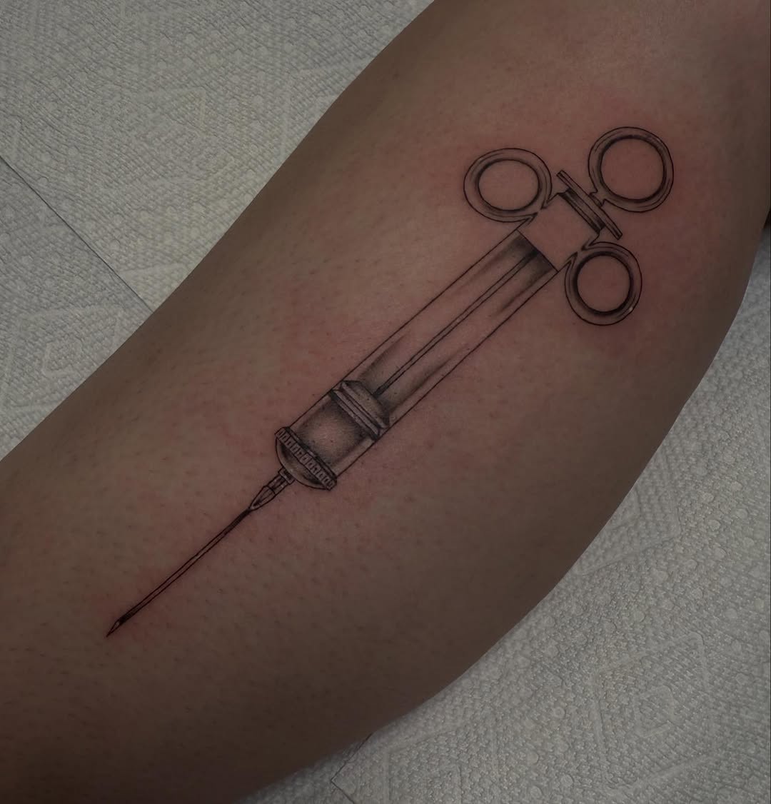 Tattoo by @inkedbykz — black_and_grey, realism