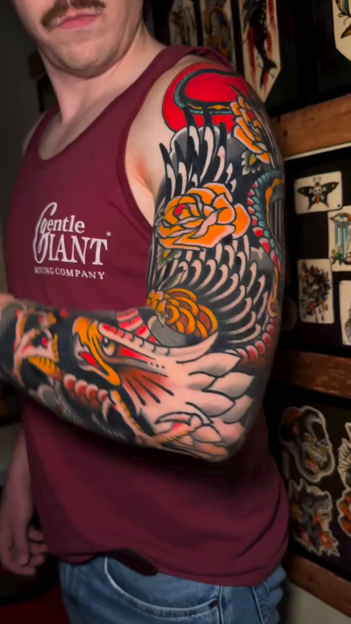 Tattoo by @dannyreistattoo — japanese_irezumi, neo_traditional
