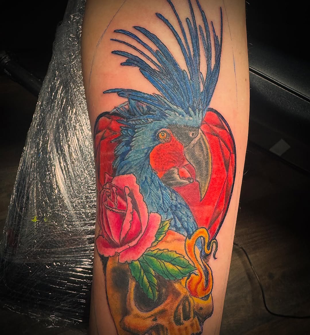 Tattoo by @sheffieldink — realism, neo_traditional