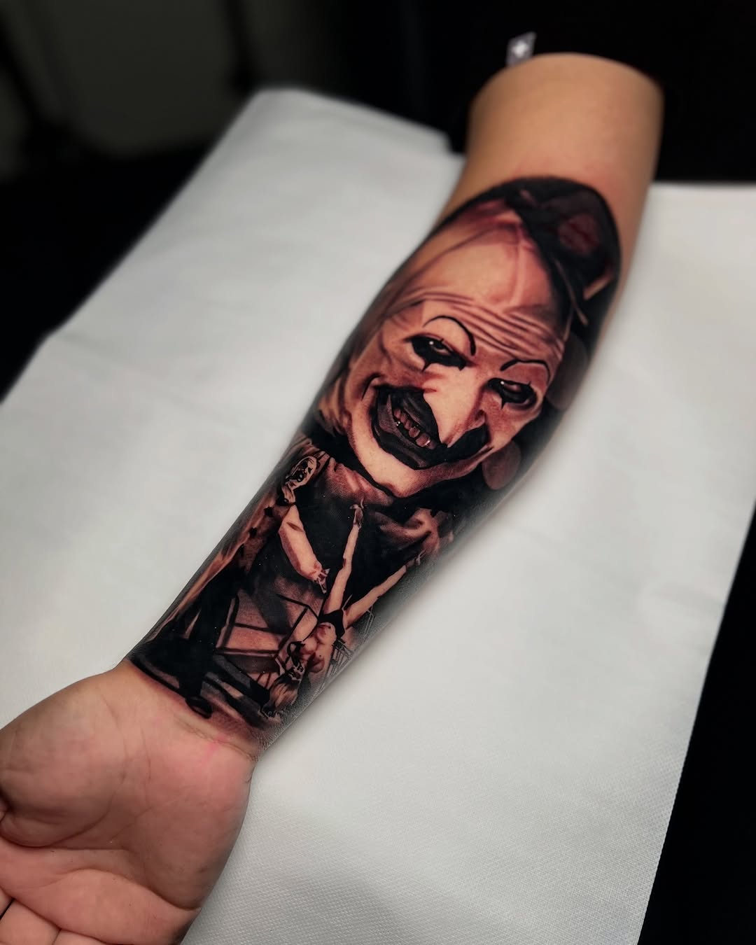 Tattoo by @jamesfoltz — realism, dark_realism