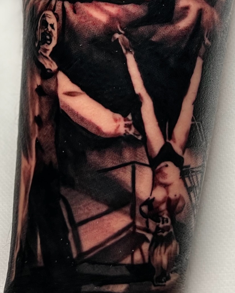 Tattoo by @jamesfoltz — realism, dark_realism