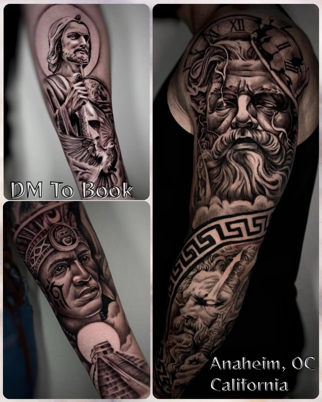 Tattoo by @diegoaravenatatuajes — realism, black_and_grey