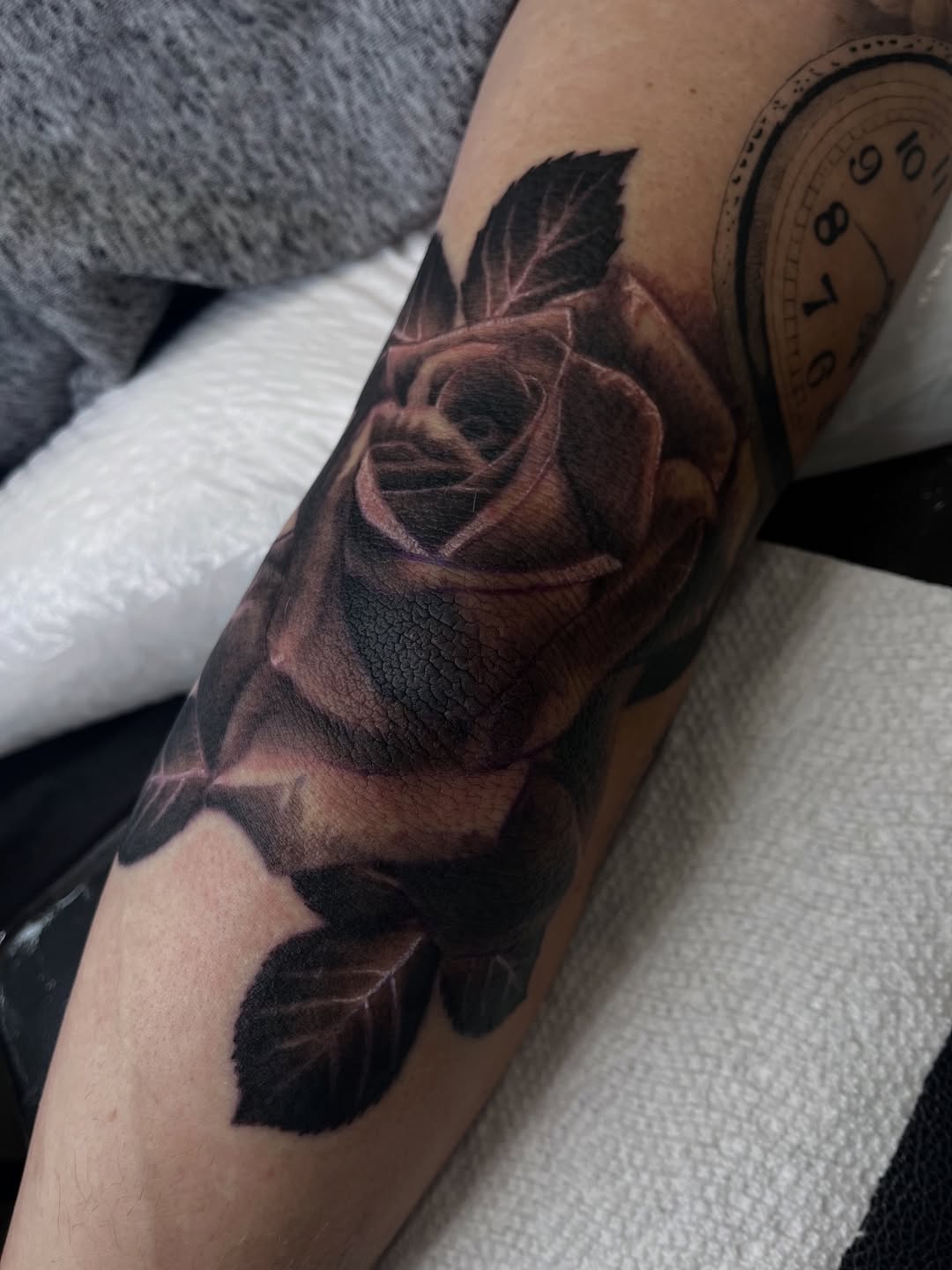 Tattoo by @vicentetattoos β realism, black_and_grey