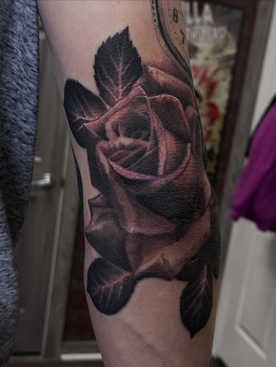 Tattoo by @vicentetattoos β realism, black_and_grey