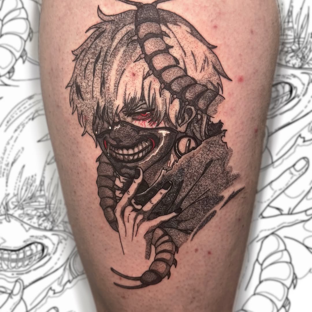 Tattoo by @emiliod_tattoo — dark_realism