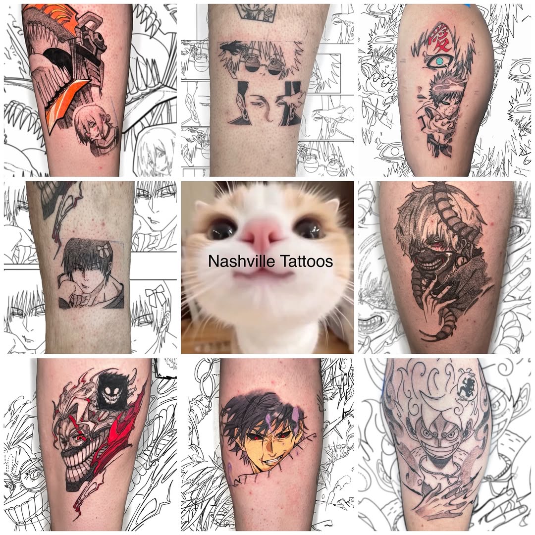 Tattoo by @emiliod_tattoo — anime