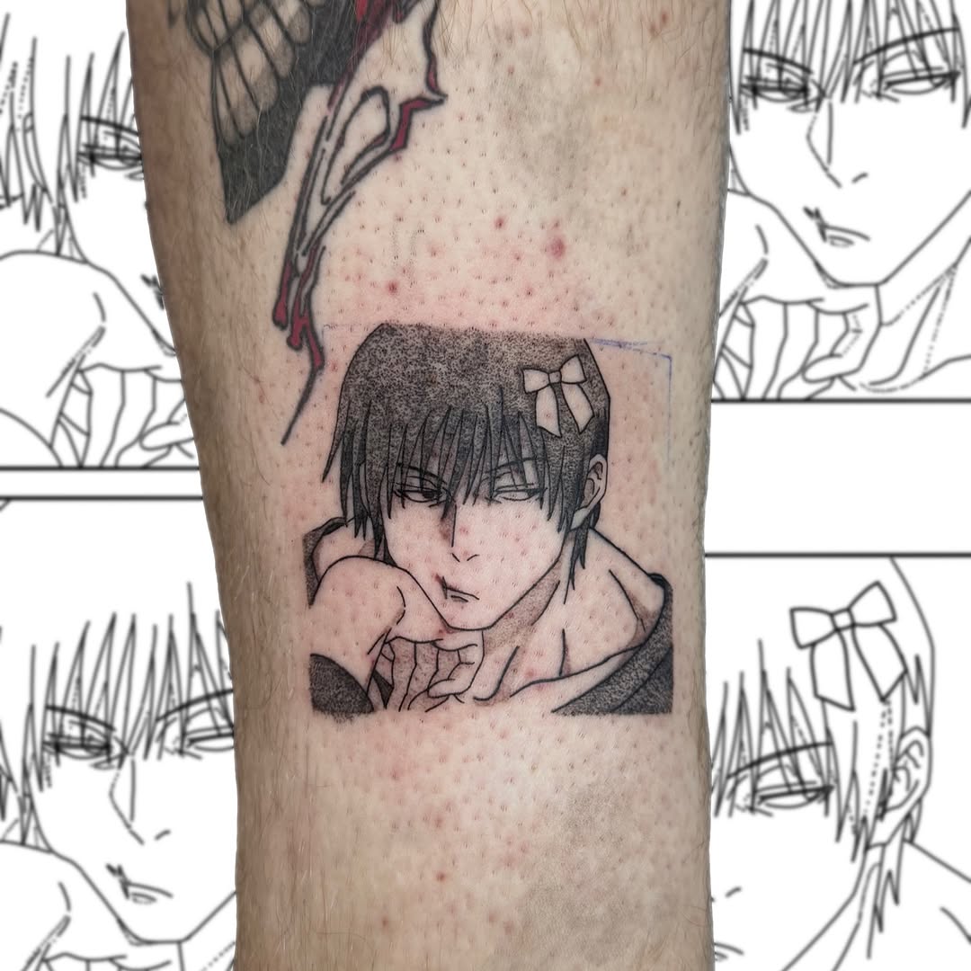 Tattoo by @emiliod_tattoo — anime