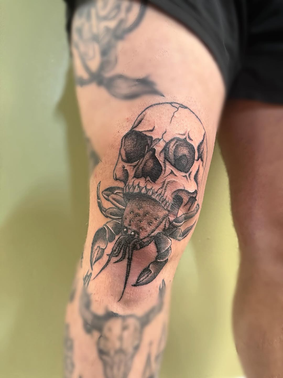 Tattoo by @hannahfederinko β black_and_grey, illustrative