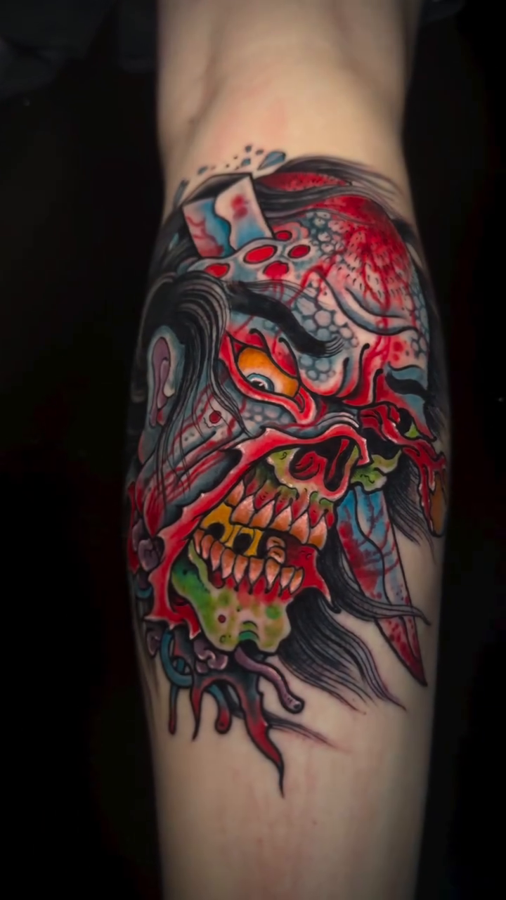 Tattoo by @nickcarusotattoo — neo_traditional, dark_realism