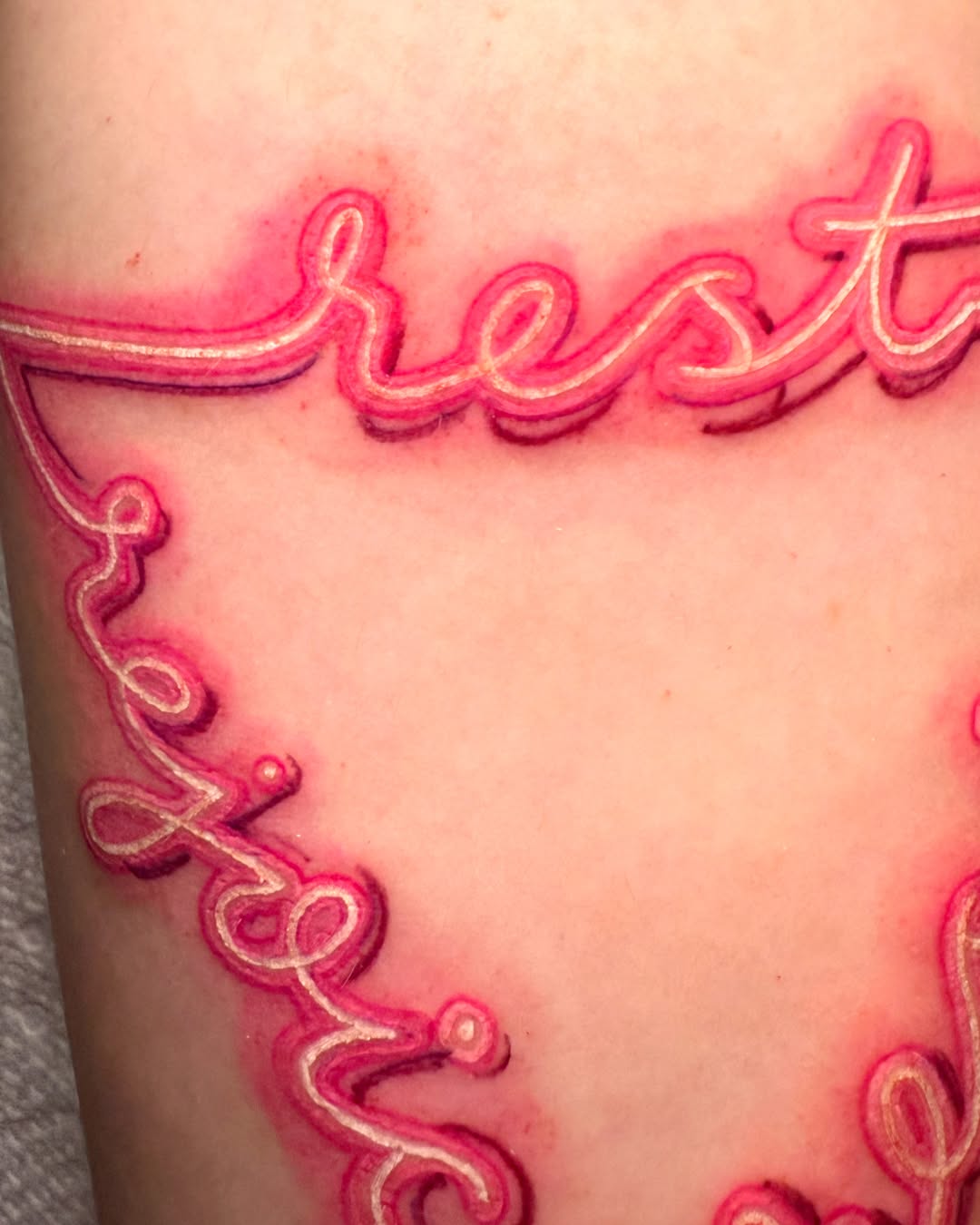 Tattoo by @brikrangeltattoo — lettering_script