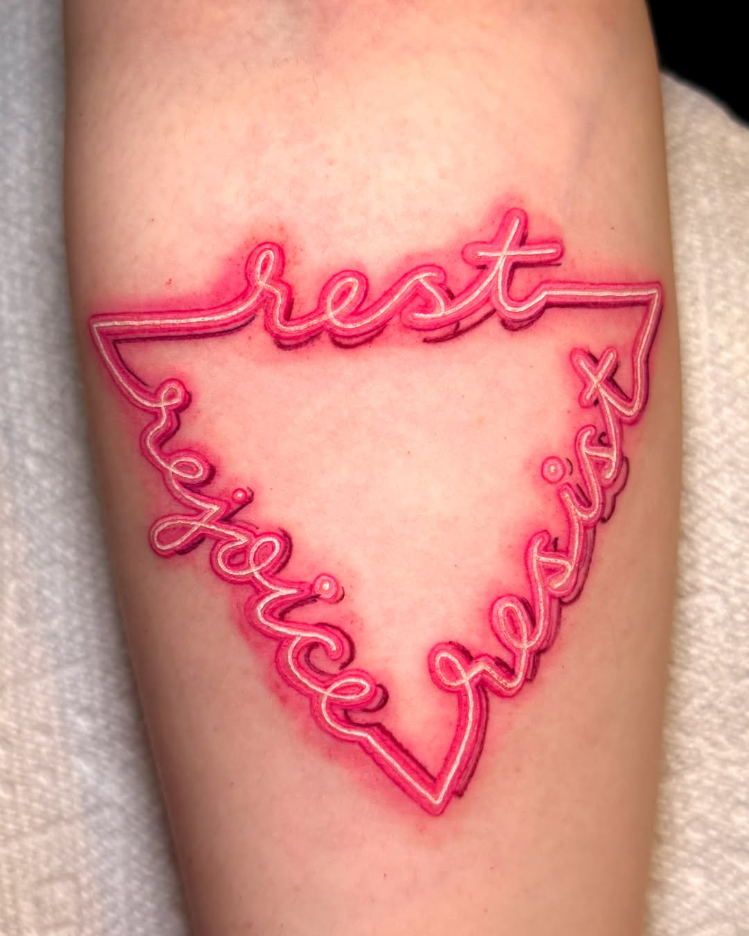 Tattoo by @brikrangeltattoo — lettering_script