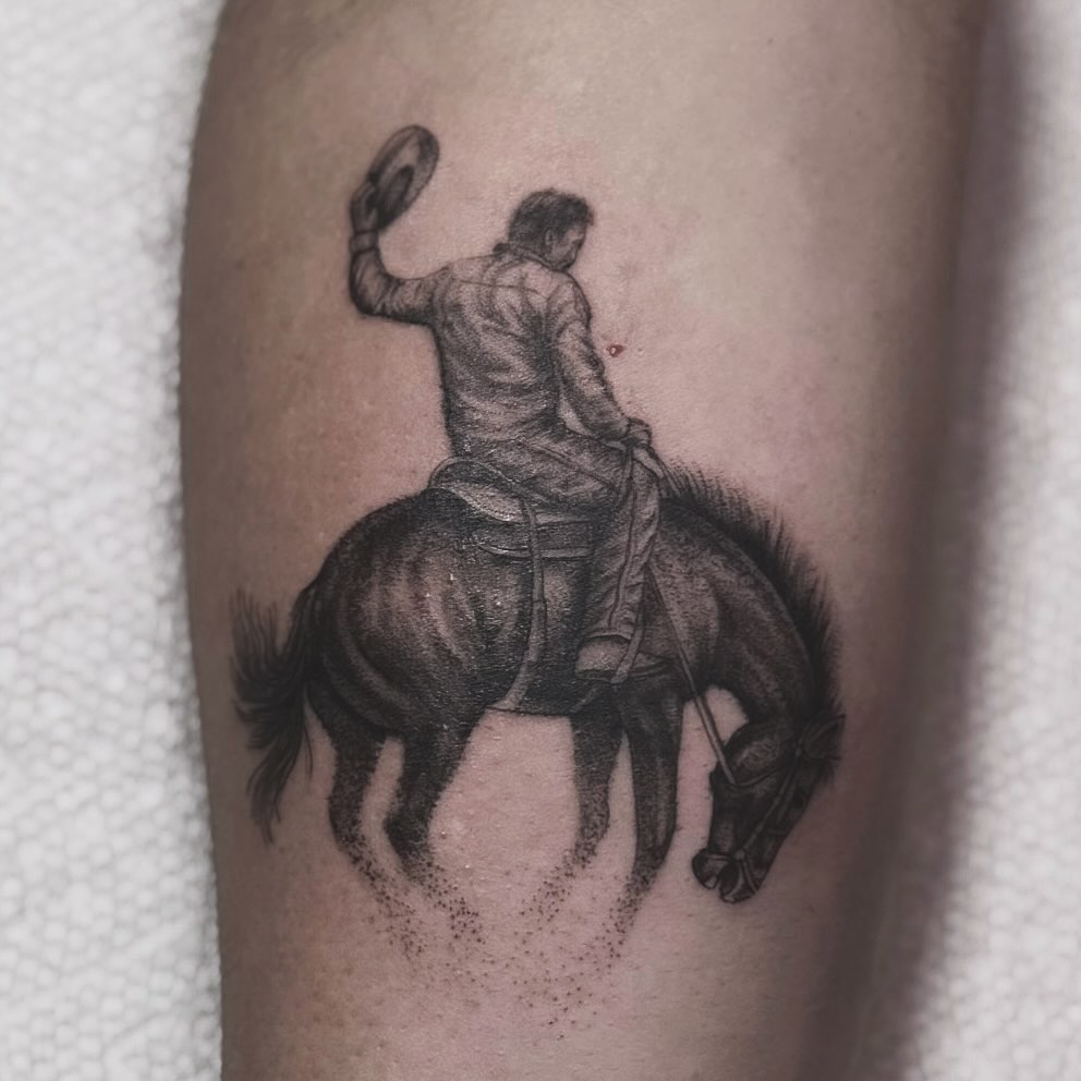 Tattoo by @eric_axle — realism, black_and_grey