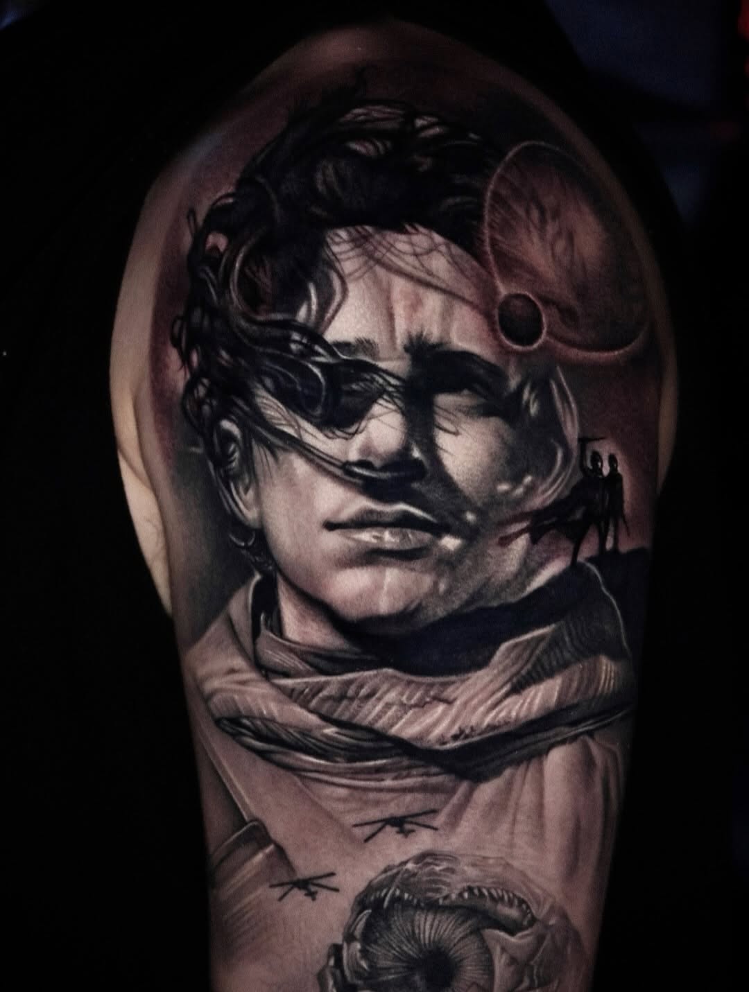 Tattoo by @linyurentattoo — realism, dark_realism