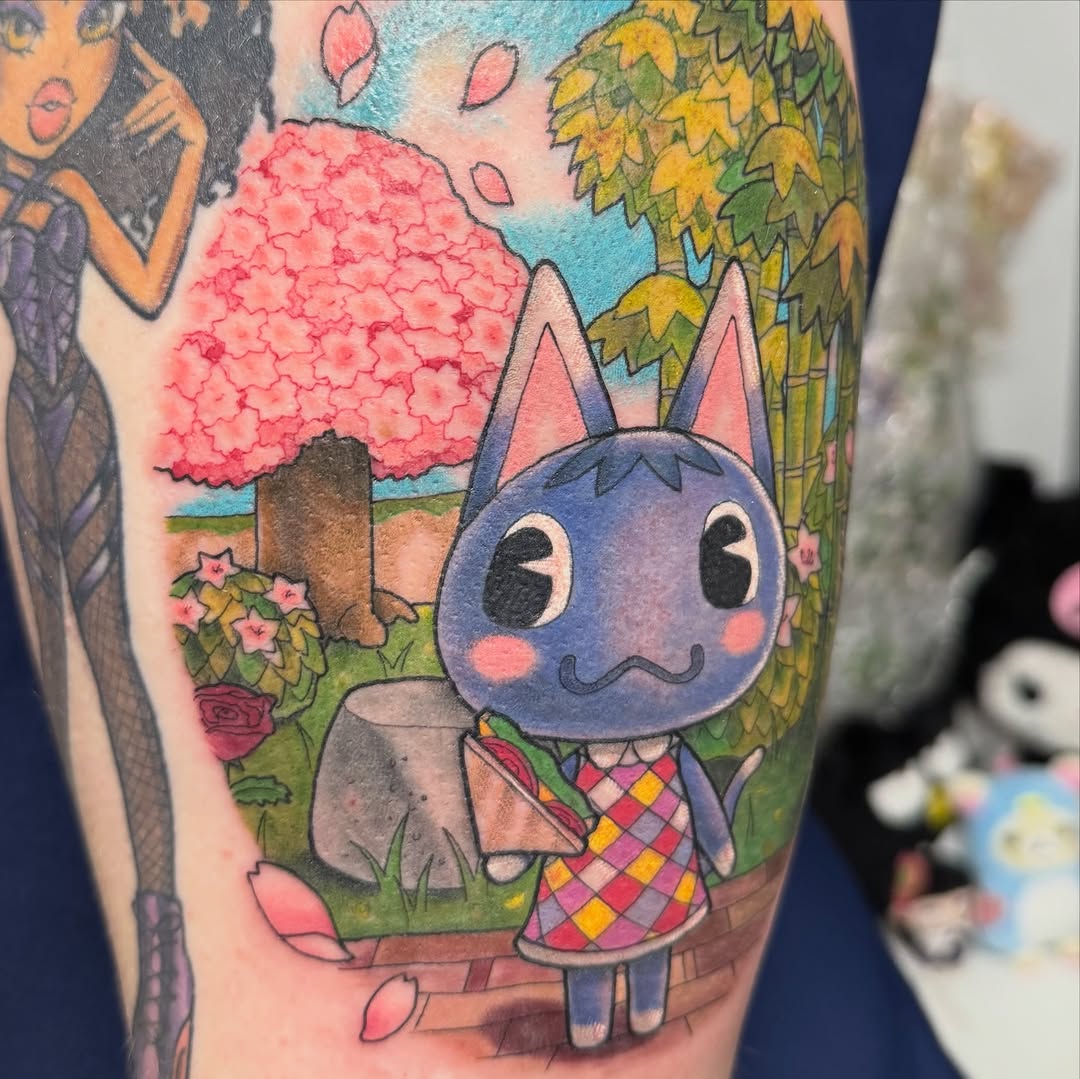 Tattoo by @todoroshetattoos — anime