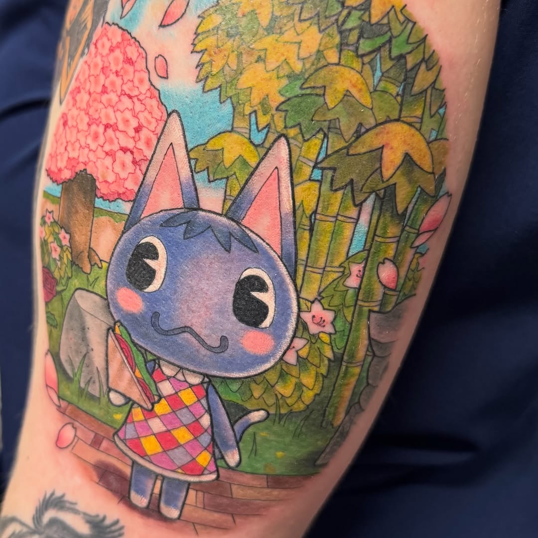 Tattoo by @todoroshetattoos — anime, new_school