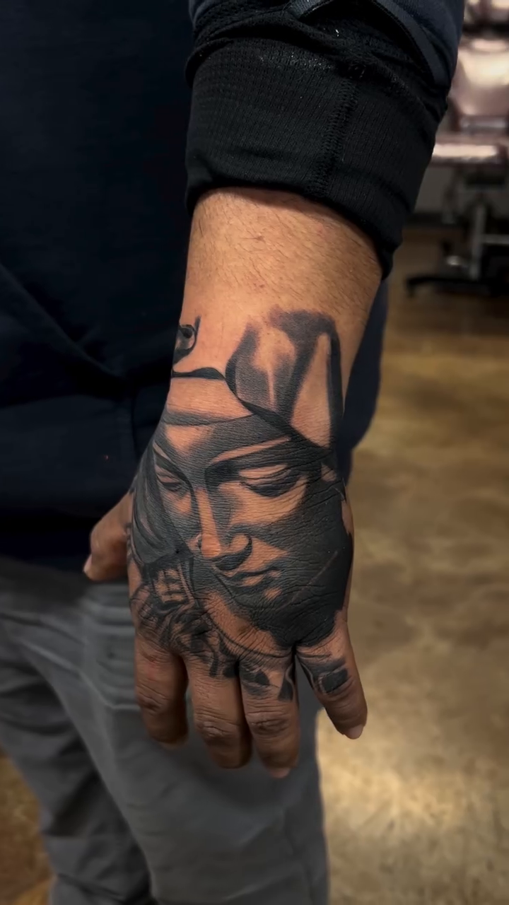 Tattoo by @empire_ink.slc — black_and_grey, illustrative