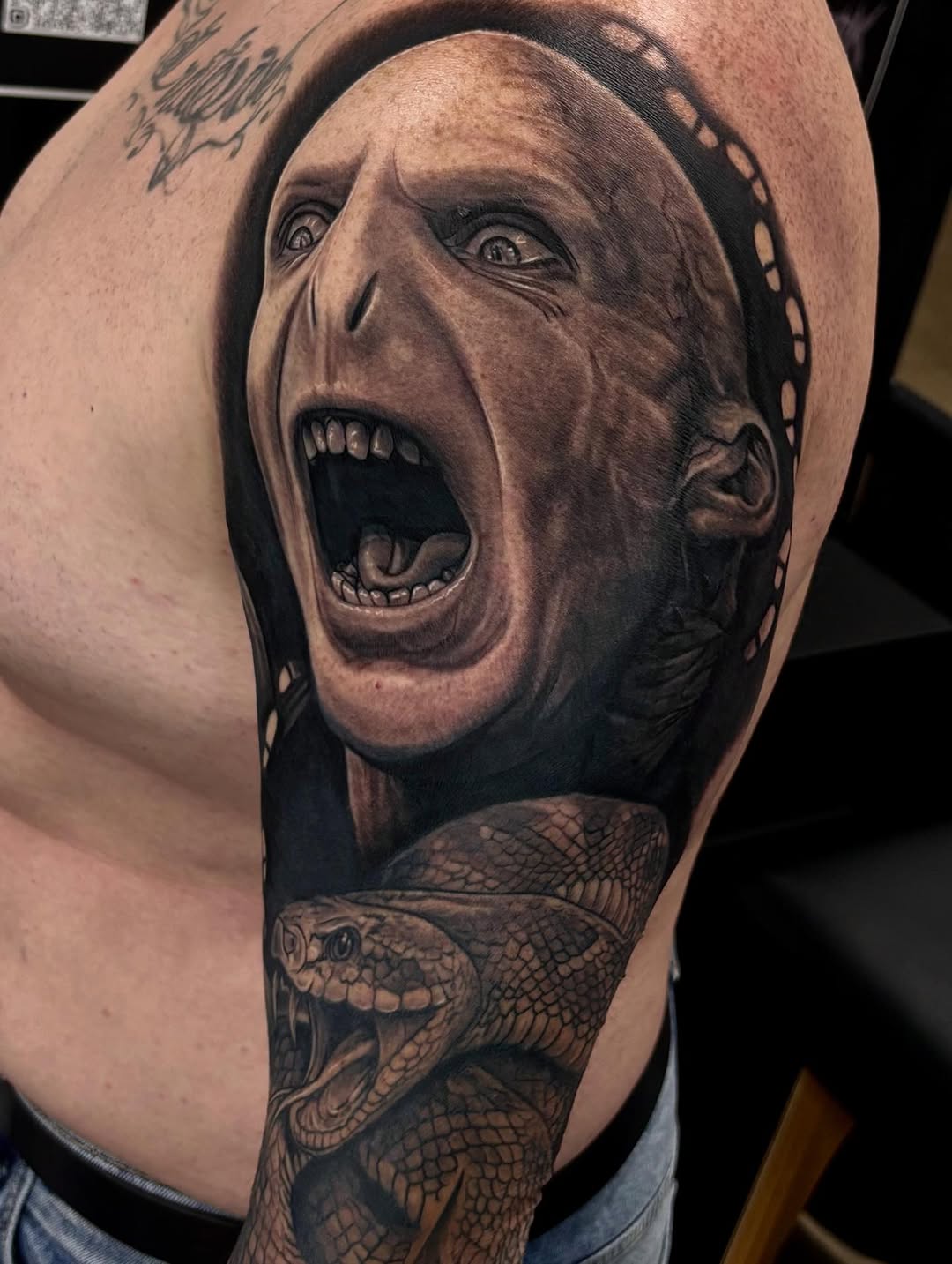 Tattoo by @inkbyjay1 — realism, dark_realism