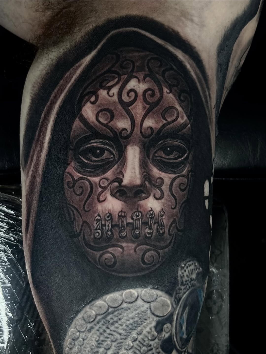 Tattoo by @inkbyjay1 — realism, dark_realism