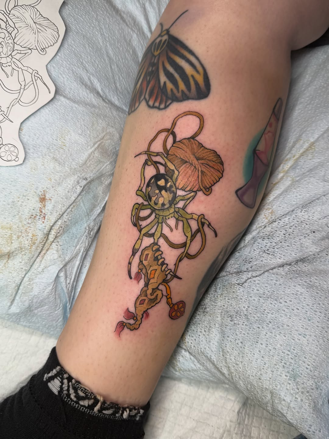 Tattoo by @scaledxwingstattoo — new_school, illustrative
