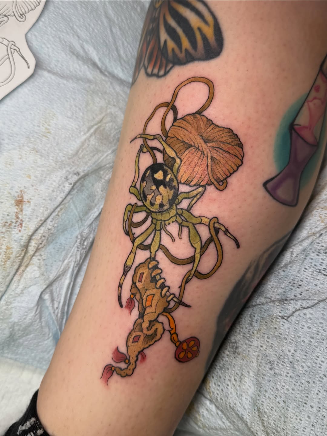 Tattoo by @scaledxwingstattoo — new_school