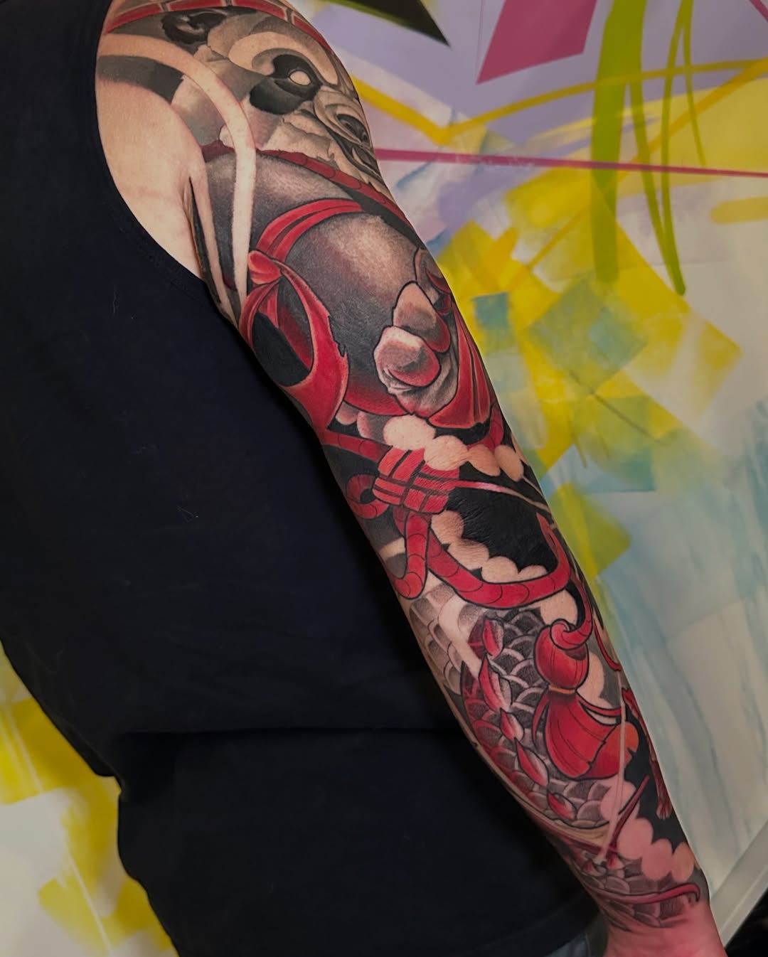 Tattoo by @paynterly.ink — japanese_irezumi, realism