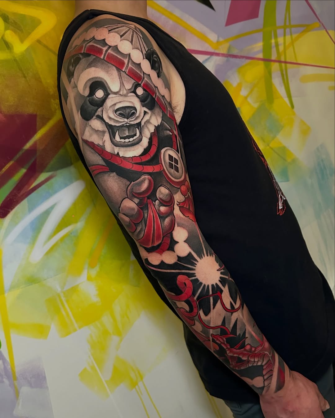 Tattoo by @paynterly.ink — japanese_irezumi, realism