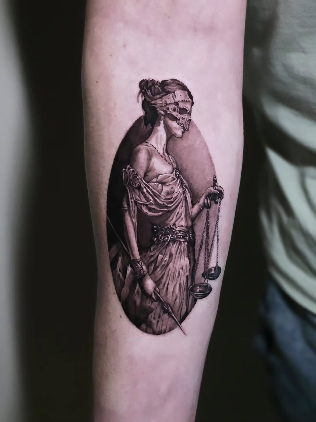 Tattoo by @jakebarneyfromstatefarm — realism, dark_realism