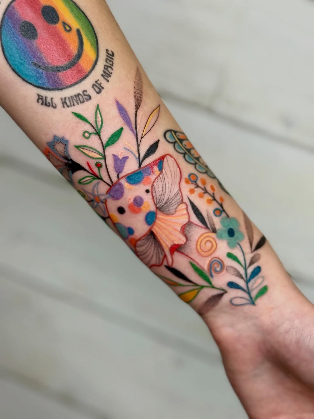 Tattoo by @muridiana — new_school, illustrative