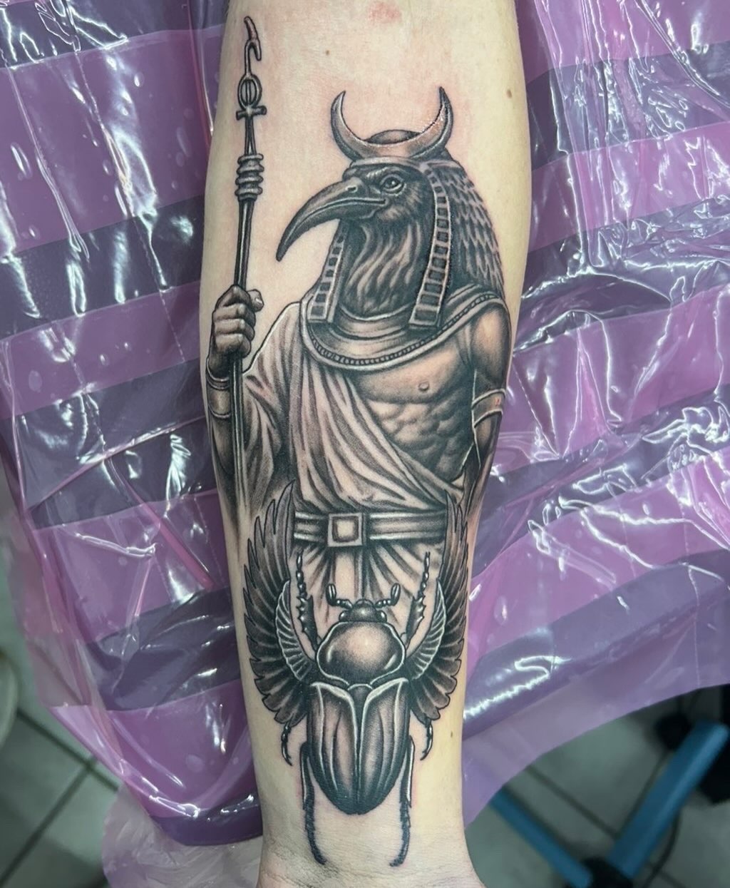 Tattoo by @crawfordtats — realism, black_and_grey