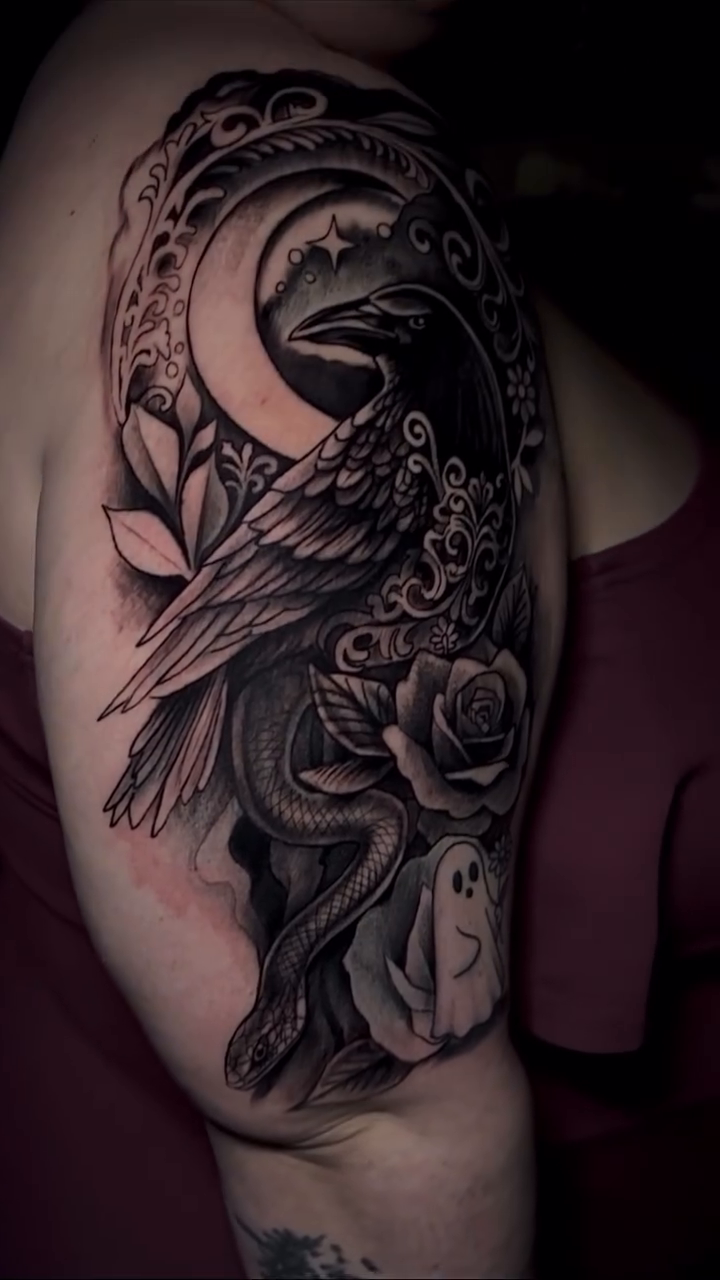 Tattoo by @sv3ink โ black_and_grey, realism