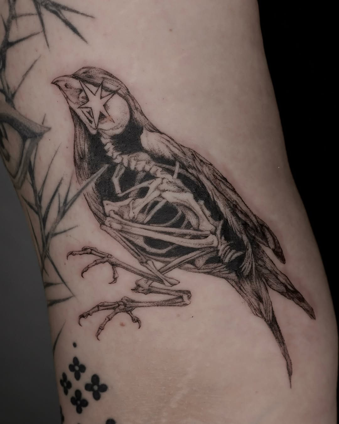Tattoo by @cowgurl_bebop — black_and_grey, realism