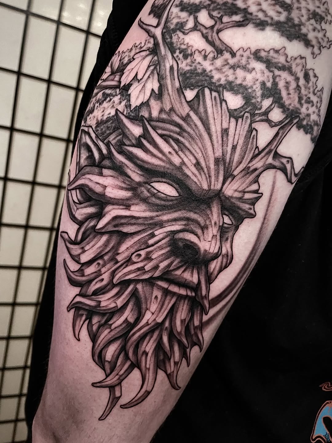 Tattoo by @corn.on.the.jacob — black_and_grey, realism