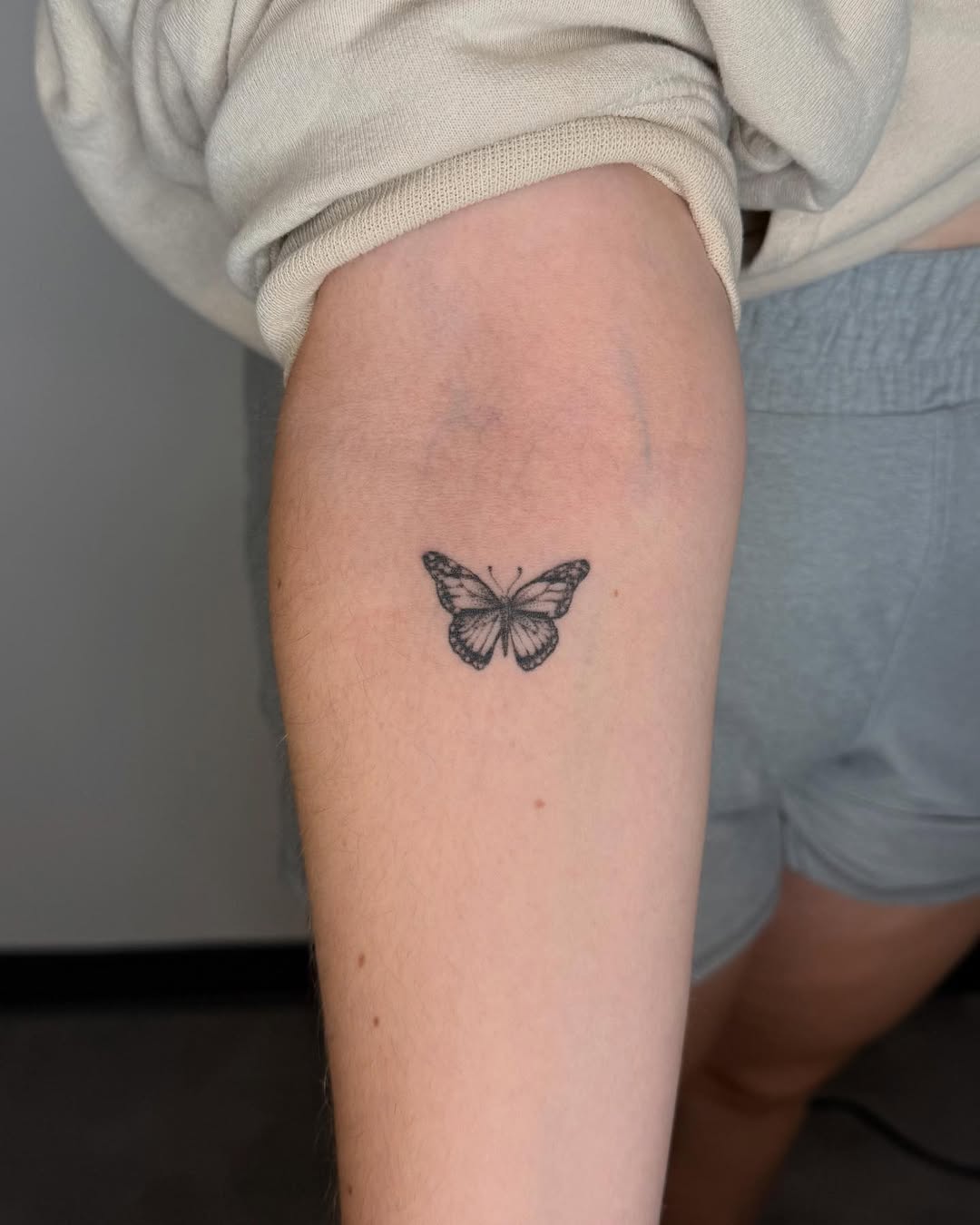 Tattoo by @carsytat — fine_line, black_and_grey