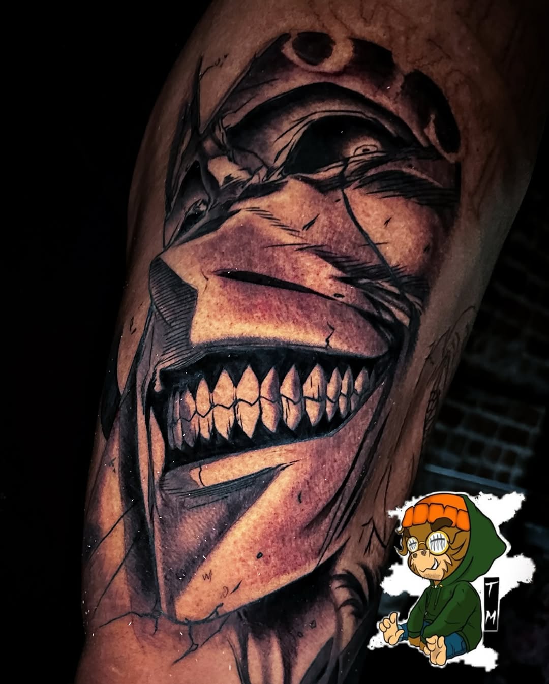 Tattoo by @tattedmonkey_tattoos — realism, illustrative