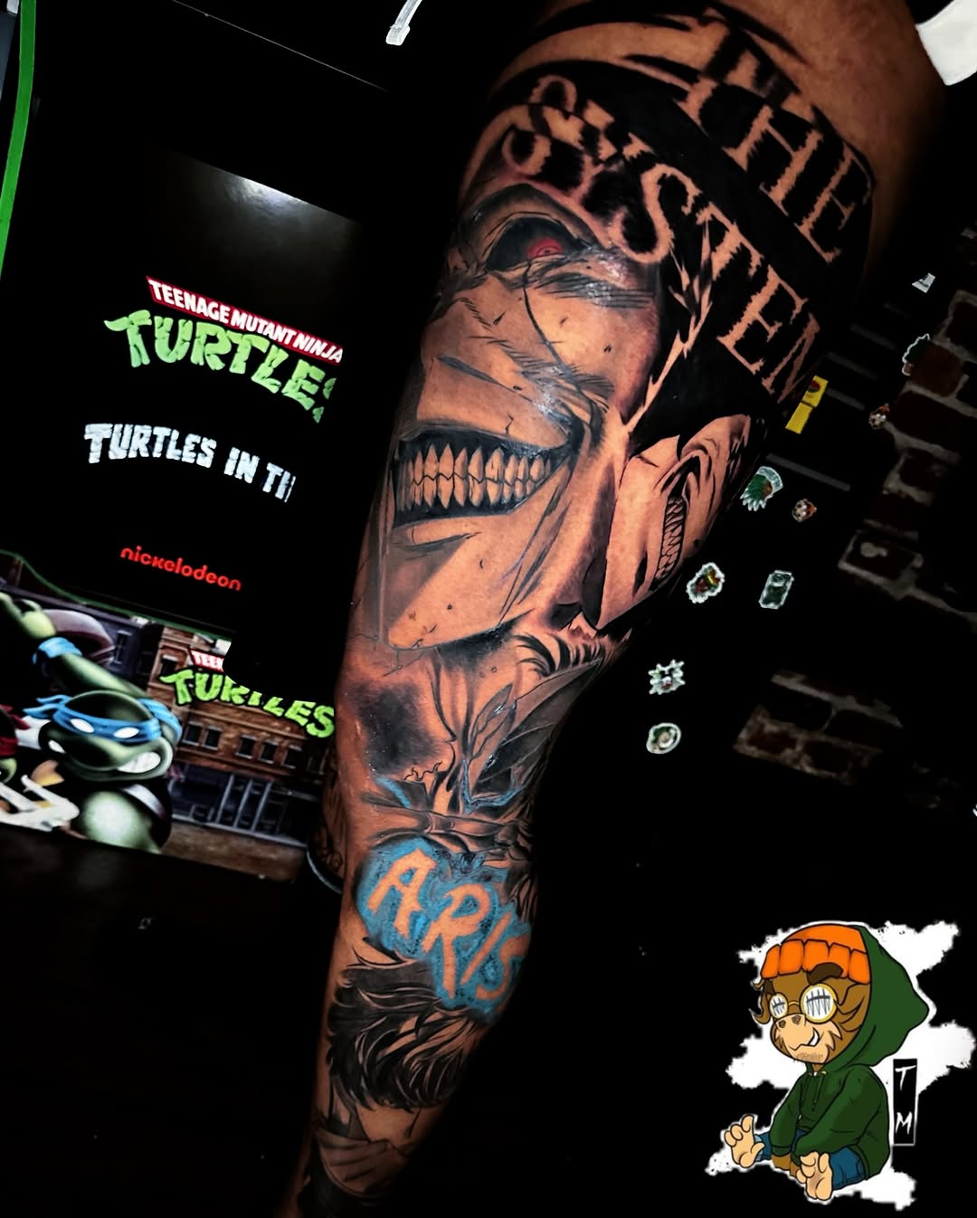 Tattoo by @tattedmonkey_tattoos — realism, illustrative