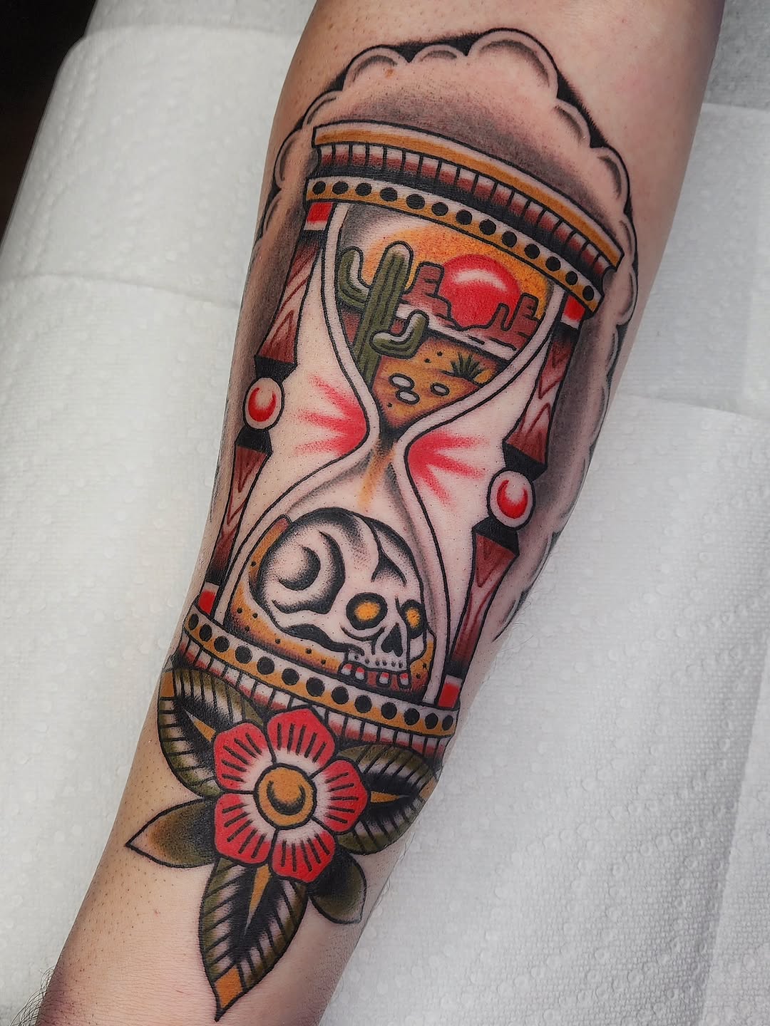 Tattoo by @adambarnestattooer β american_traditional