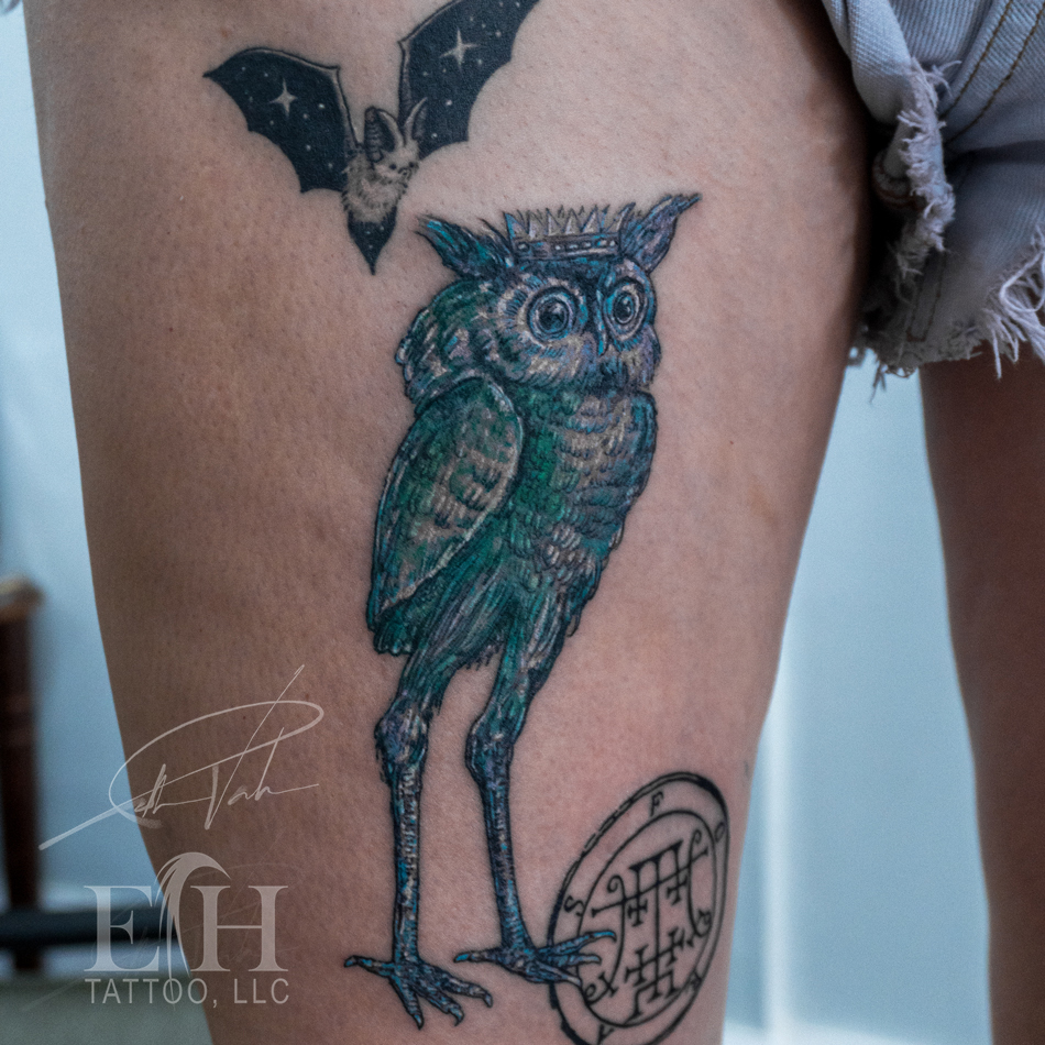 Tattoo by @donaldvoelker — illustrative, dark_realism