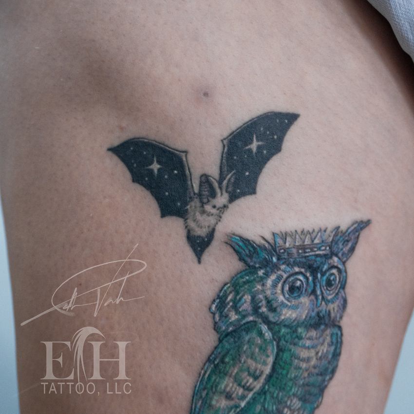Tattoo by @donaldvoelker — illustrative, black_and_grey